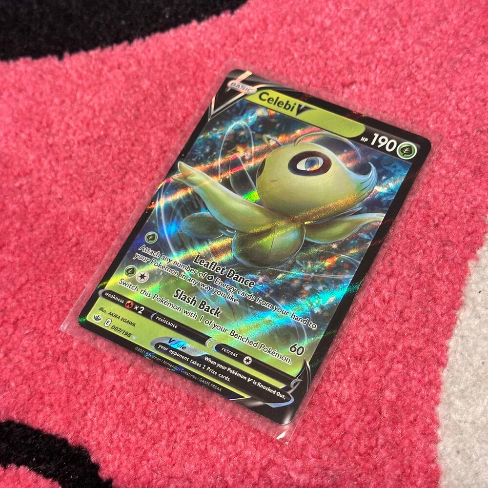 Celebi V #7 – Pokémon Chilling Reign [Holo] – As Pictured